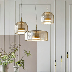moderne loftslampe moderne håndblæst glas industriel gammeldags led kreativ loft bar køkken e-dison loftslampe boligindretning i