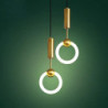 20cm Moderne Ringpendel – Nordisk design til sengelampe & spisestue