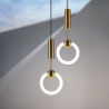 20cm Moderne Ringpendel – Nordisk design til sengelampe & spisestue