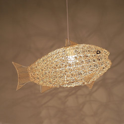 led Pendel lys bambus lanterne design lysekrone retro 62cm e26/e27 lysekrone loftbelysning er anvendelig til stue soveværelse re