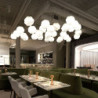 led pendellamper unikt skydesign til køkkenø 10"/15" penadant lysarmaturer lysekrone til restaurant stue gang, soveværelse pende