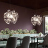 led pendel 60cm blomsterdesign moderne akryl lysekrone pendel udsøgt loftbelysning dekorativ loftlampe til stue entre soveværels