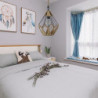 led Pendel lys bambus lanterne design lysekrone retro 33cm e26/e27 lysekrone loftbelysning er anvendelig til stue soveværelse re