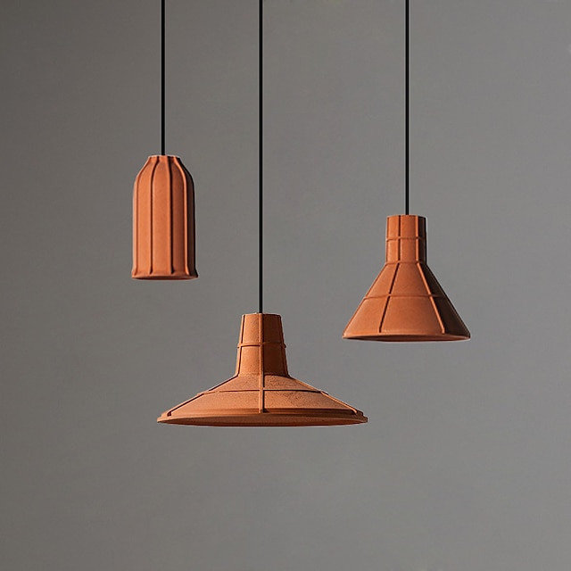 led pendel keramisk loftslampe 7" led køkkenbelysning krystal pendel køkkenø, 1-lys integreret køkken hængende lampe moderne ø l