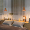 led pendel keramisk loftslampe 7" led køkkenbelysning krystal pendel køkkenø, 1-lys integreret køkken hængende lampe moderne ø l