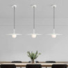 led pendel sengelampe pendel lysekrone sort spisestue lysekrone belysning soveværelse fuld kobber loftslampe armatur belysning l