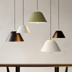 led pendel ø lys macaron loft hængelamper moderne simpelt hænge lys unikt design lampe armatur til restaurant bar kaffe spisestu