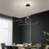 90cm ledet pendel nordisk ø stil ekstremt enkel moderne guld sort atmosfære personlighed spisebord lang bar taipei europæisk kon
