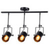 Vintage Industriel Loftslampe – Justerbar E27 downlight i sort jern