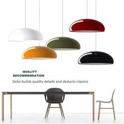 led pendel varm hvid pendel aluminium + akryl lampeskærm interiør hængelampe loft højde justerbar loft pendel soveværelse bar ca
