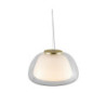 pendel loftslampe glas lysekrone moderne minimalistisk glas lysekrone belysning stue soveværelse køkken hotel lysekrone interiør