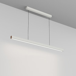 100cm Lineær Pendel – Moderne aluminiumslampe til spisestue & kontor
