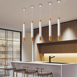Minimalistisk Lanternependel – 4cm galvaniseret metaldesign