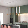 Minimalistisk Lanternependel – 4cm galvaniseret metaldesign