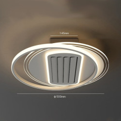 50cm Enkelt design Loftlampe Metal Malede finish Moderne Nordisk stil