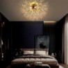 50cm pendel led lanterne design flush mount lys metal messing traditionelt / klassisk fyrværkeri