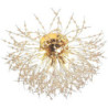 50cm pendel led lanterne design flush mount lys metal messing traditionelt / klassisk fyrværkeri