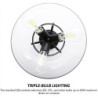 loftslampe moderne industrielt klart glas skærm 3 pærer mat sort semi flush mount loftlampe armatur til køkkenø spisebord entre