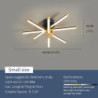 led loftslys 60/85 4/5-lys geometri design dæmpbar aluminium malet finish luksuriøs moderne stil spisestue soveværelse pendel ku