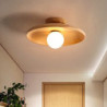 led loftslamper 18cm entre lys gang lys aluminium krystal vintage stil stilfuld nordisk stil pære medfølger ikke