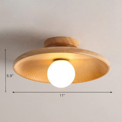 led loftslamper 18cm entre lys gang lys aluminium krystal vintage stil stilfuld nordisk stil pære medfølger ikke