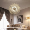 40cm lysekrone led pendel lanterne design pendel let metal lanterne mini galvaniseret moderne