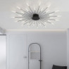 moderne loftslampe, nem at installere, planmonteret loftslampe akryl lampeskærm lysekrone, til børneværelse, soveværelse, stue,