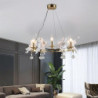 Rustik Engel Lysekrone – 3/6-lys bondehusdesign til stue & loft