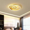 45 / 55cm LED loftslampe Rund firkantet cirkel Moderne nordisk guld Luksus Soveværelse Lys LED Simple Loftlampe 2020 Ny mode kun