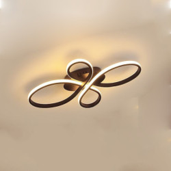 38 cm Skyllemonteringslys Aluminium silica Gel geometrisk / Originale Malede finish Kunstnerisk / LED