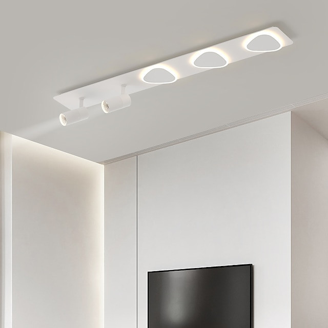 1set 50W 60W 80W 72 LED Perler Kreativ Dæmpbar Let Instalation Loftslys Panellamper Smarte lys Naturlig hvid 85-265 V Loft Komme