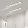 1set 50W 60W 80W 72 LED Perler Kreativ Dæmpbar Let Instalation Loftslys Panellamper Smarte lys Naturlig hvid 85-265 V Loft Komme