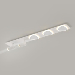 1set 50W 60W 80W 72 LED Perler Kreativ Dæmpbar Let Instalation Loftslys Panellamper Smarte lys Naturlig hvid 85-265 V Loft Komme