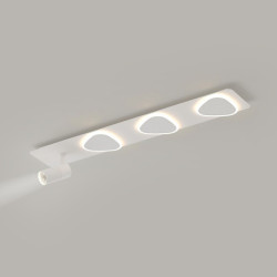 1set 50W 60W 80W 72 LED Perler Kreativ Dæmpbar Let Instalation Loftslys Panellamper Smarte lys Naturlig hvid 85-265 V Loft Komme