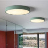 led loftslampe macaron dæmpbar 40cm/50cm/60cm Loftlampe til stue soveværelse kontor
