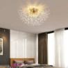 50/60/70cm led loftslampe 5 6 8 hoveder unik globus mælkebøtte design lysekrone nordisk kunstnerisk stil fyrværkeri krystal lamp
