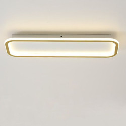 led loftslampe 60cm lantern design indbygningslamper metalmalet finish moderne