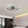 Loftlampe med lys fjernbetjening, indendørs lavprofil moderne indbygningsLoftlampe med 72w varmt naturligt lyst 3 farve led lys,