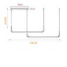 Nordisk 90/120cm Lysekrone – Stilfuld aluminium i sort & guld