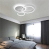 3-lys 50cm loftslamper led klynge design cirkel design flush mount lys metal malede finish moderne nordisk stil kontor spisestue