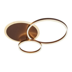 3-lys 50cm loftslamper led klynge design cirkel design flush mount lys metal malede finish moderne nordisk stil kontor spisestue
