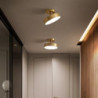20cm ø design loftslamper kobber messing moderne