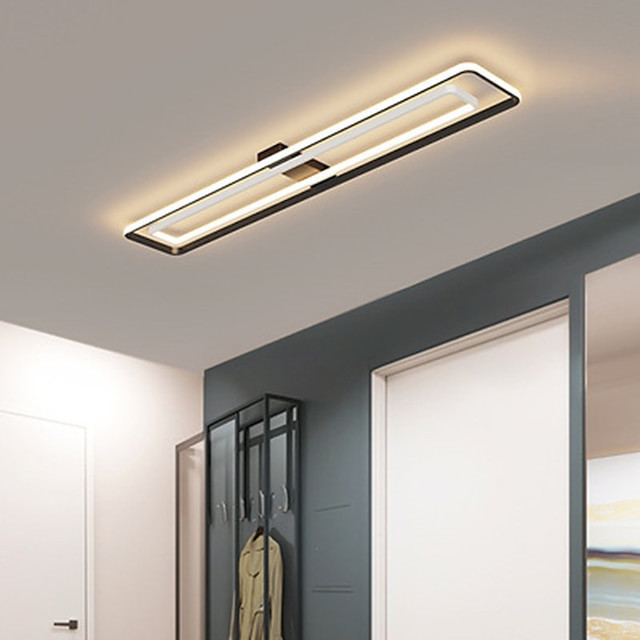 led loftslampe 40 60 80 100cm geometriske former indbygget lys metal kunstnerisk stil moderne stil stilfuld malet finish førte m