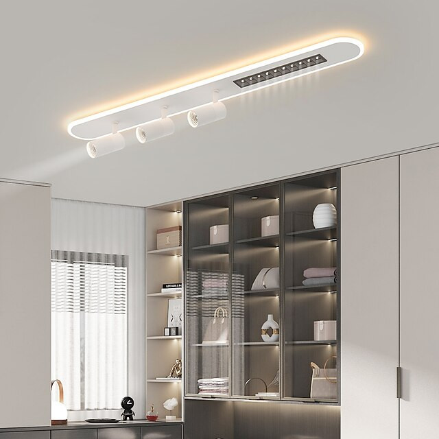 1set 60W 80W 45w 72 LED Perler Kreativ Dæmpbar Let Instalation Loftslys Panellamper Smarte lys Naturlig hvid 85-265 V Loft Komme