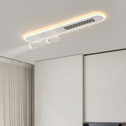 1set 60W 80W 45w 72 LED Perler Kreativ Dæmpbar Let Instalation Loftslys Panellamper Smarte lys Naturlig hvid 85-265 V Loft Komme