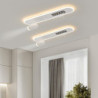 1set 60W 80W 45w 72 LED Perler Kreativ Dæmpbar Let Instalation Loftslys Panellamper Smarte lys Naturlig hvid 85-265 V Loft Komme