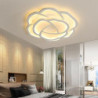 42/52 cm roseformet led loftslampe romantisk enkel moderne soveværelse hovedrum belysning stue belysning blomsterdesign