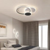 52 cm loftslampe led cirkeldesign indbygningslamper metal galvaniseret traditionel / klassisk nordisk stil