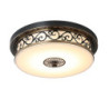 30cm loftslampe led flush mount lys metal bronze vintage traditionel / klassisk country
