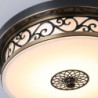 30cm loftslampe led flush mount lys metal bronze vintage traditionel / klassisk country